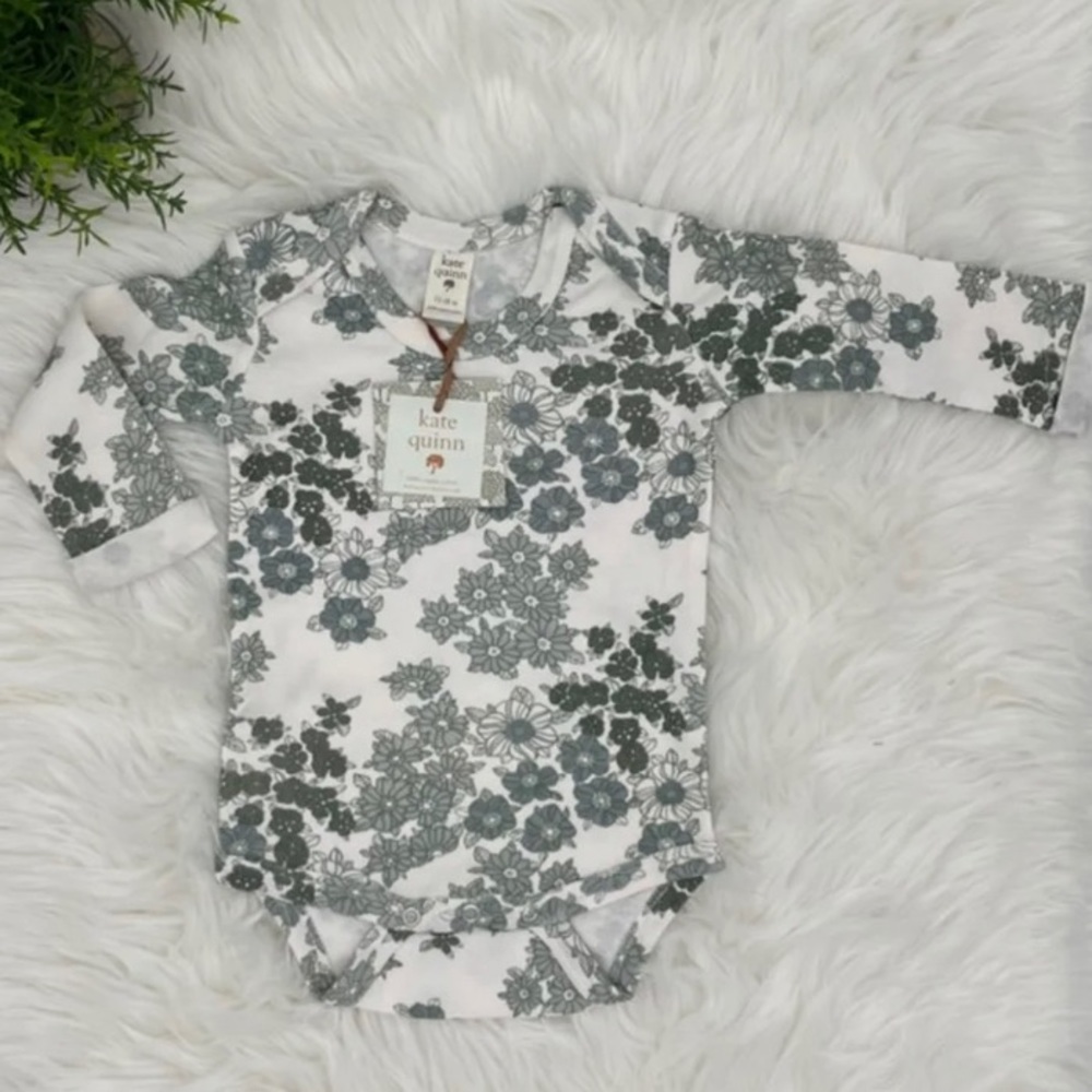 NWT Kate Quinn long sleeve bodysuit - Skyflower